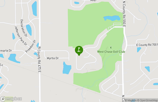 West Chase Golf Club map
