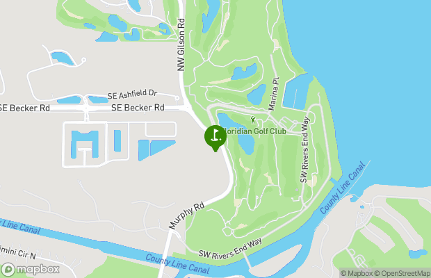 Floridian Golf and Yacht Club map