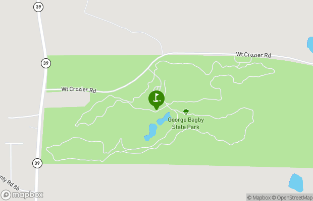 Meadow Links At George T. Bagby map