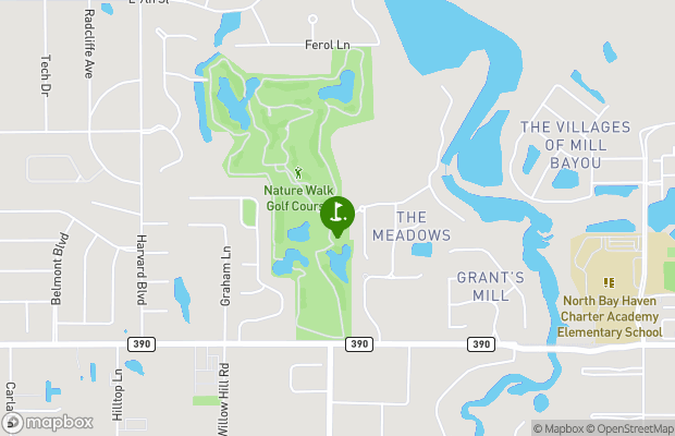 Nature Walk Golf Course map