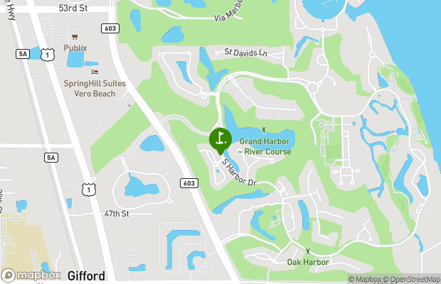 Oak Harbor Country Club map