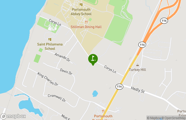 Carnegie Abbey Club map