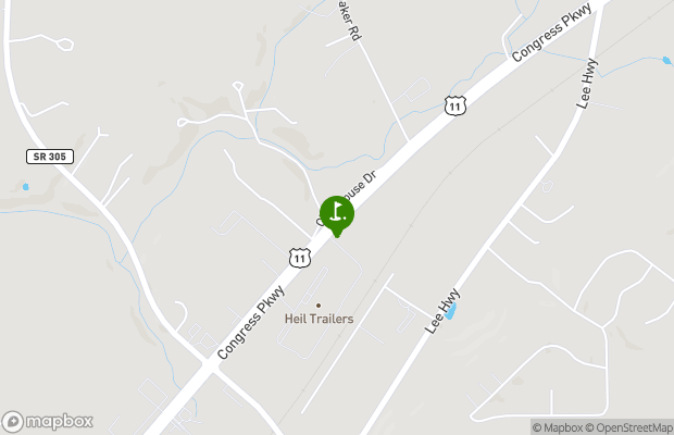 Rock Springs Golf Course map