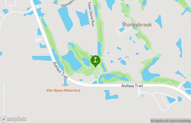 Stoneybrook East Golf Club map