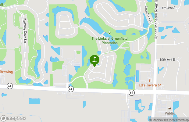 Links At Greenfield Plantation map