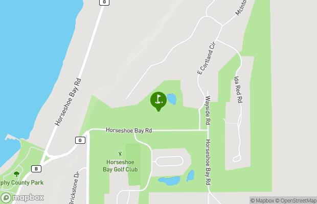Horseshoe Bay Golf Club map
