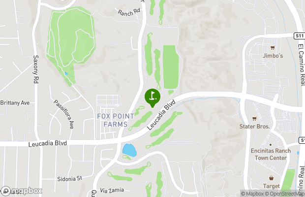 Encinitas Ranch Golf Authority map
