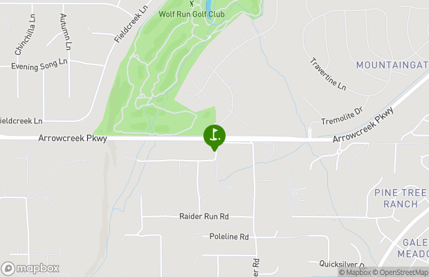ArrowCreek Golf Club - The Legend map