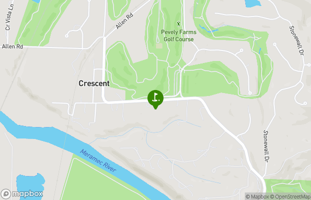 Pevely Farms Golf Club map