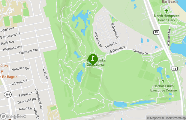 Harbor Links Golf Course - Harbor Links map