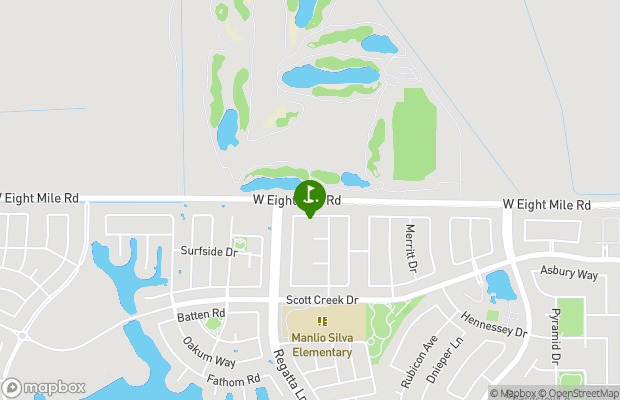 The Reserve At Spanos Park map
