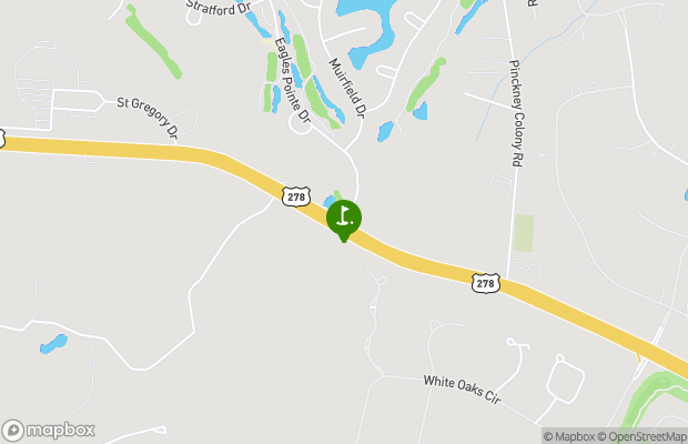Eagles Pointe Golf Club map