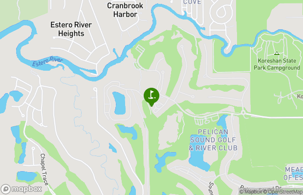 Pelican Sound Golf and River Club map