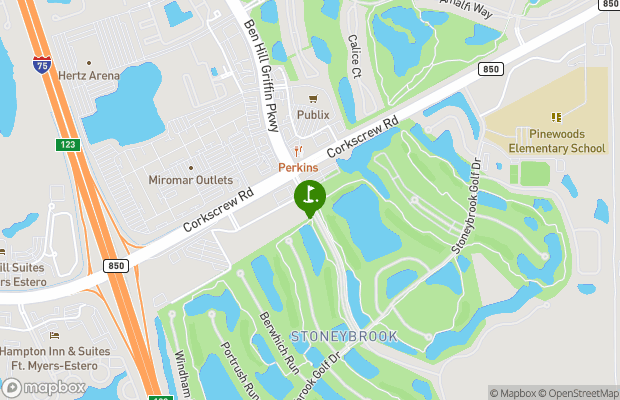 Stoneybrook Golf Club map