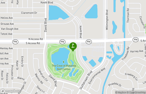 Duffys Golf Center map
