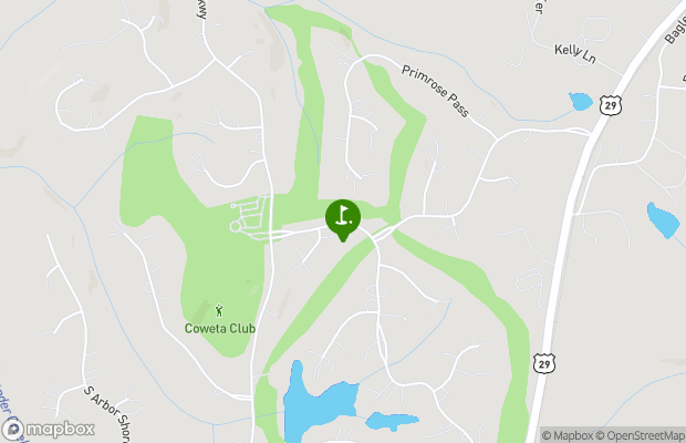 Coweta Club map