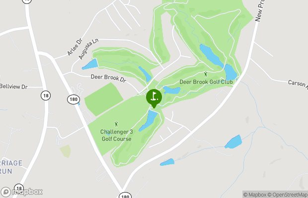 Deer Brook Golf Club map
