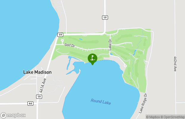 Lakes Golf Course map