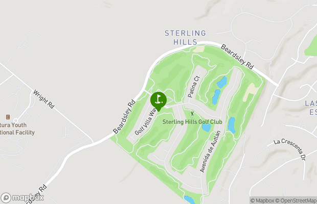 Sterling Hills Golf Club map