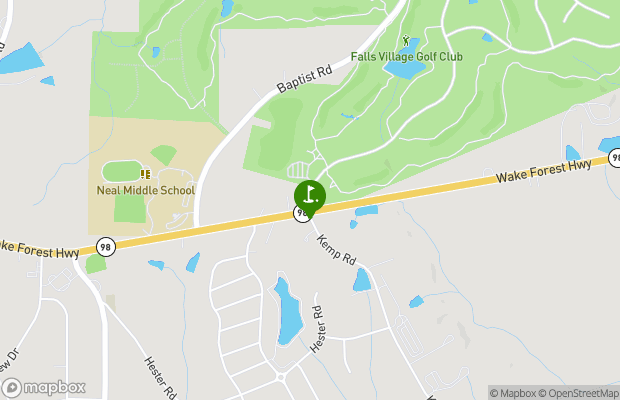 Falls Village Golf Course map