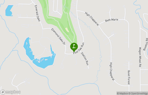 High Meadow Ranch Golf Club map
