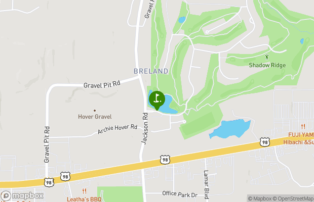 Shadow Ridge Golf Club map