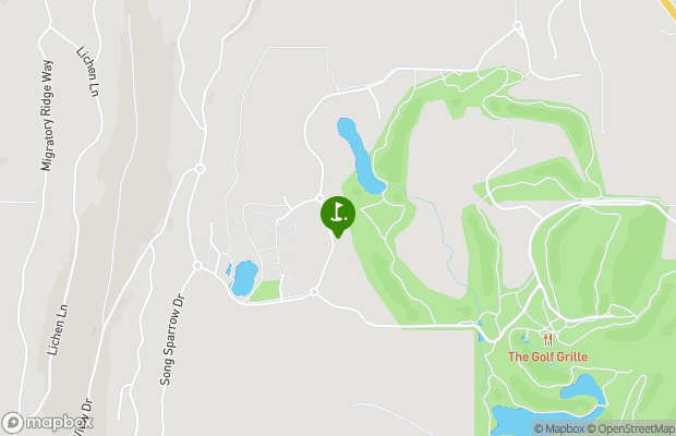 Whitetail Golf Club map