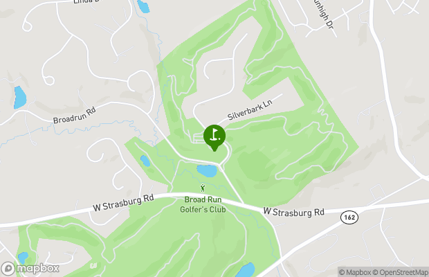 Broad Run Golfers Club map