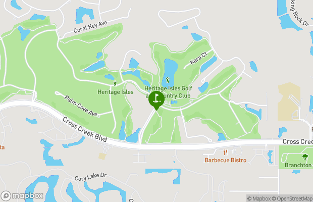 Heritage Isles Golf and Country Club map