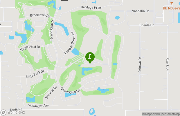 Heritage Pines Country Club map