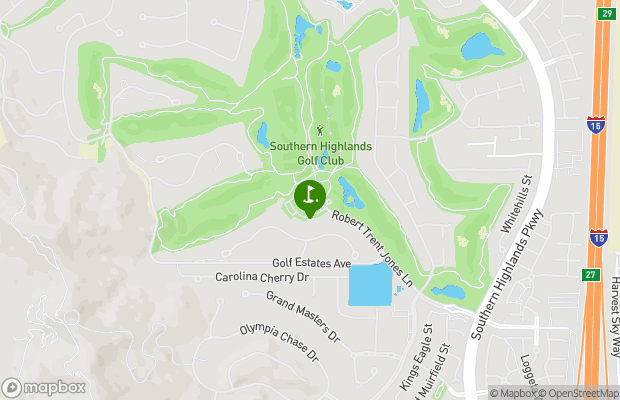 Southern Highlands Golf Club map