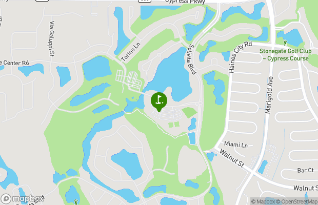 Stonegate Golf Club map