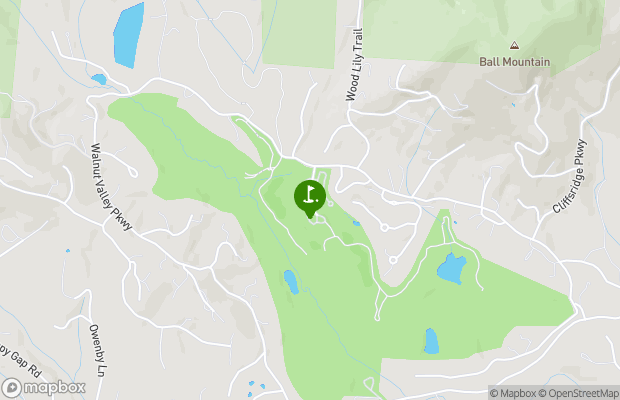 The Cliffs At Walnut Cove map