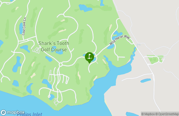 Sharks Tooth Golf Club map