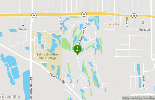 Royal St. Augustine Golf and Country Club map