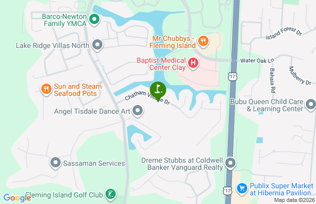 Golf Club At Fleming Island map