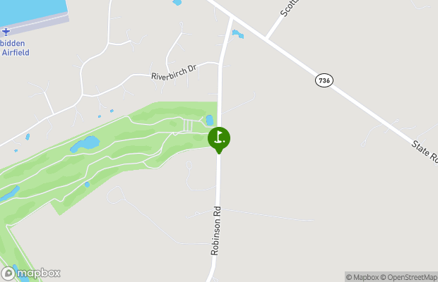 Buckridge Golf Course map