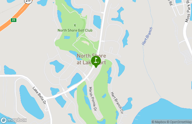 North Shore Golf Club map
