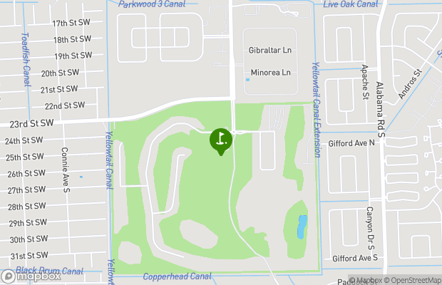 Copperhead Golf Club map