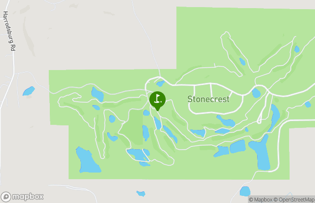Stone Crest Golf Community map