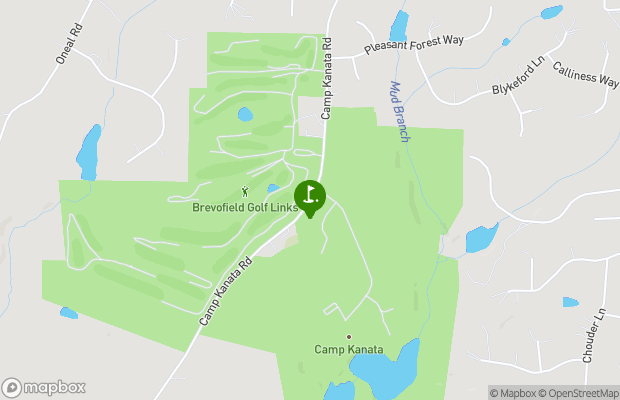 Brevofield Golf Links map