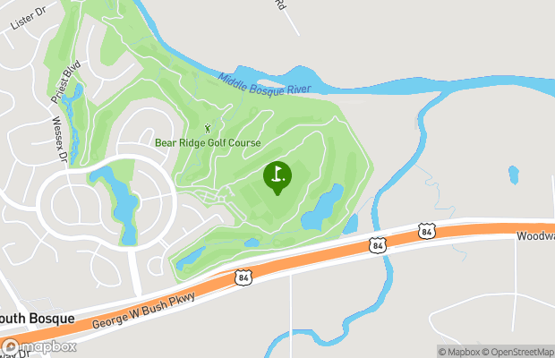 Twin Rivers Golf Club map