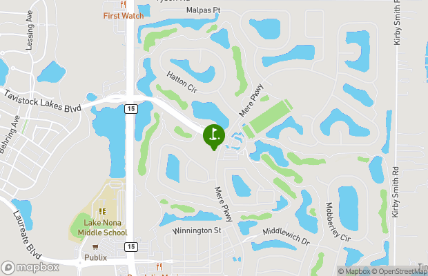 Eagle Creek Golf Club map