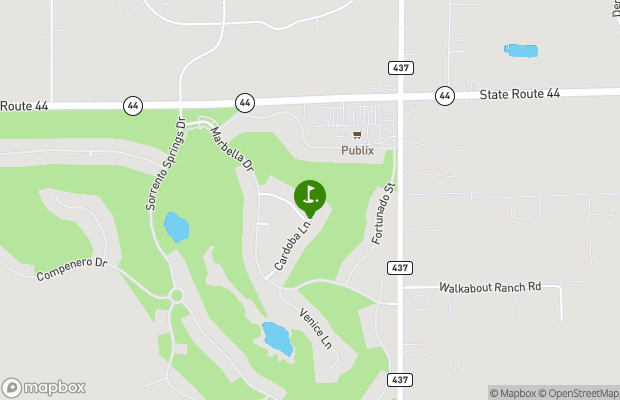 Eagle Dunes Golf Club map