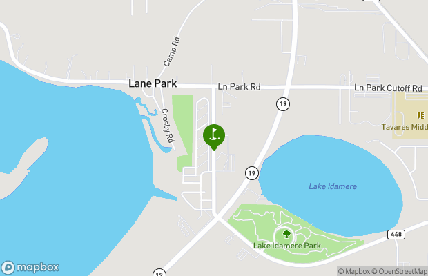Fishermans Cove Golf and Marina map