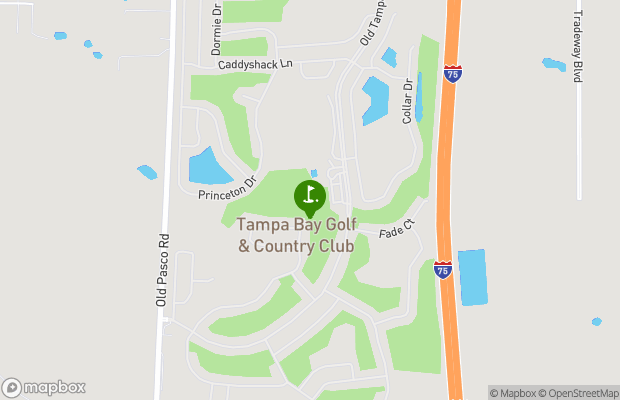 Tampa Bay Golf and Country Club map