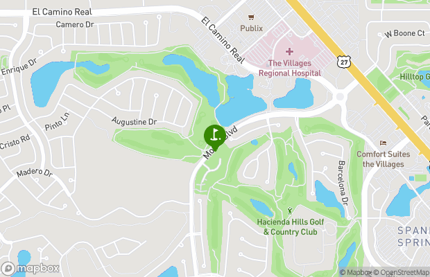 Hacienda Hills Golf and Country Club map