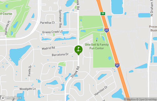 Otte Golf Center map