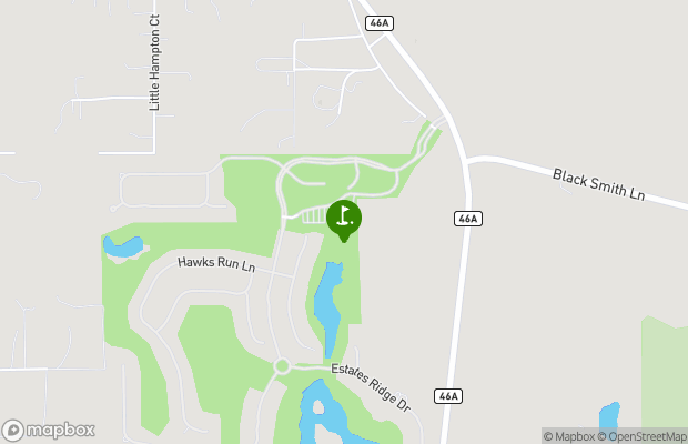 Red Tail Golf Club map