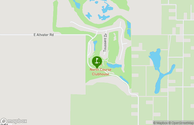 Highlands Ridge Golf Course - North  map